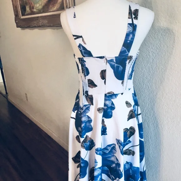 Belle Poque Floral Summer Wedding Vintage Retro Style dress - Picture 9 of 14